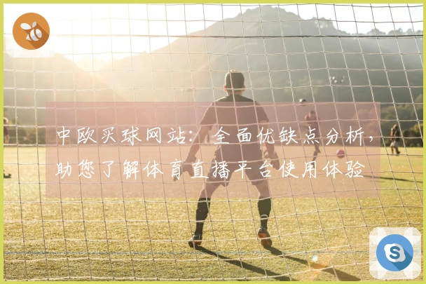 中欧买球网站：全面优缺点分析，助您了解体育直播平台使用体验